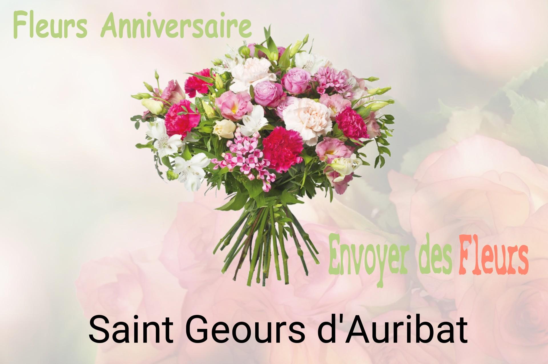 Bouquet de fleurs d’anniversaire livré à Saint-Geours-d'Auribat